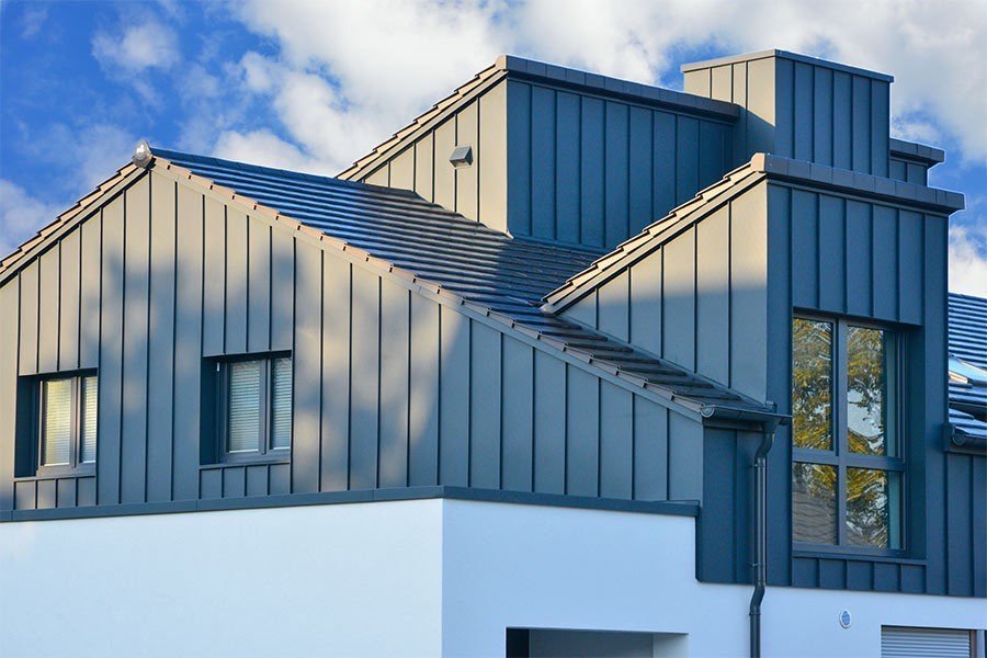 Concealed fastener metal siding panel fabrication NJ shop